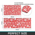 thumbnail image 7 of Red Christmas Deer and Gift Pattern Kitchen Rugs Sets Of 2,Anti Fatigue Kitchen Mat Rugs Non Slip Washable,Decorative Kitchen Floor Mats for Kitchen,Sink,Laundry,17"x30"+17"x47", 7 of 7