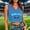 Blue, variant on Argentina Women's Soccer Camisole Vest, V Neck Sleeveless Summer Graphic Tank Top for Brazil, Argentina, Mexico, USA Fan Match Day Cheer Apparel, Beige S