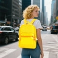 thumbnail image 2 of Cinvoph Clear Backpack for Stadium Events Transparent Large Capacity Backpack for Concert Sport Fashion Women Backpack Events Work Travel, Yellow, 2 of 6