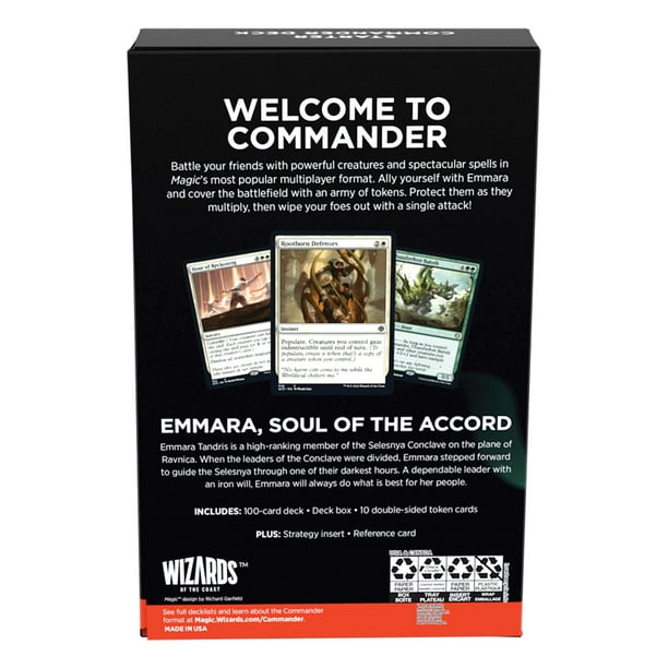 token deck mtg commander Hurska Sweet-Tooth Food Magic Ready-to-Play Lifegain punchout counters Magic: The Gathering Starter Commander