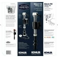 thumbnail image 2 of Kohler Genuine Part Gp1138930 Silent Fill Toilet Fill Valve Kit, 2 of 4
