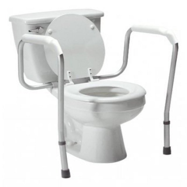 GF HEALTH PRODUCTS VERSAFRAME Cadre de Sécurité pour Toilette (1 Pce) LUMAX