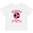 thumbnail image 3 of Inktastic Soccer Princess Girls Toddler T-Shirt, 3 of 5