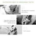 thumbnail image 2 of ZECATL Jouet à Mâcher Brosse à Dents pour Chien avec Réservoir de Dentifrice, Jouet Bâton de Nettoyage Dentaire pour Chiot de Toutes Races, Tête de Brosse Plus Longue Plus Résistante aux Morsures Brosse à Dents pour Chien, 2 of 8