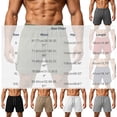 thumbnail image 2 of EOYWHK Running Shorts Men Quick Dry Breathable with Pockets Mens Quick Dry Shorts for Men Soft Lightweight Activewear Daily Wear Outdoor Dark Gray, Size L, 2 of 9