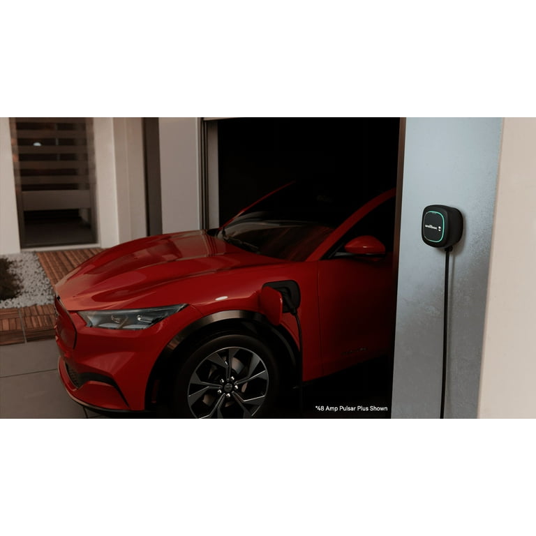Wallbox Pulsar Plus Level 2 Electric Vehicle Smart Charger - 48 Amp,  Ultra-Compact, WiFi, Bluetooth, Alexa/Google Home, Energy Star and UL  Certified