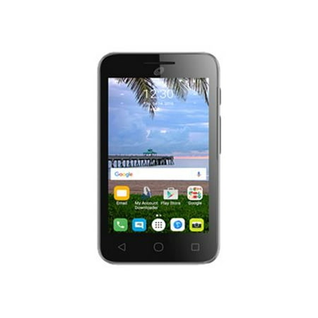 Tracfone Alcatel Pixi Unite 8gb Prepaid Smartphone Black Walmartcom