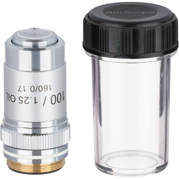 AmScope A100X 100X (Oil) Achromatic Microscope Objective