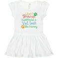 thumbnail image 3 of Inktastic Vet Tech Veterinary Technician Like Mommy Girls Toddler Dress, 3 of 5