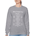thumbnail image 5 of "GOD DID" (WL) Crewneck Sweatshirt w/ Scripture Design (1 John 1:9), 5 of 6