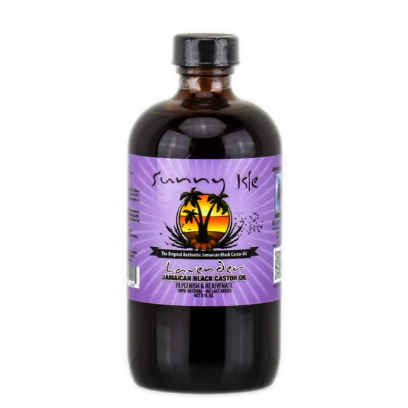 Sunny Isle Jamaican Black Castor Oil Lavender (Size : 8 oz)