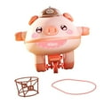thumbnail image 3 of Cerdo de juguete para caminar sobre la cuerda floja, lindo y equilibrado, juguete educativo, cerdo interactivo. Rosa, 3 of 8