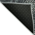 thumbnail image 3 of Addison Rugs Chantille Indoor/Outdoor Transitional Circles Charcoal Washable Rectangle Rug, 3' x 5', 3 of 6
