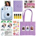 thumbnail image 1 of Paquete navideño FUJIFILM INSTAX Mini 12 2025 | Azul pastel con película Instax Mini adicional + paquete de 4 pilas AA y paño de limpieza (10 artículos), 1 of 1