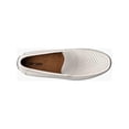 thumbnail image 4 of Stacy Adams Conroy Moc Toe Perf Slip-On Casual Shoes White 25702-100, 4 of 7