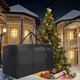 thumbnail image 4 of Bolsa de almacenamiento para árbol de Navidad DNIEBW tela Oxford negra 175 x 76 unidades, 4 of 7