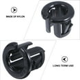 thumbnail image 3 of MasteelfCA 100pcs Cable Hose Snap-locks Grommet Locking Bushing Nylon Protective Grommet, 3 of 7