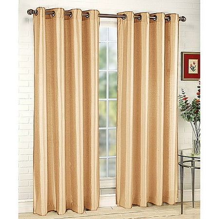 Tribeca Faux Silk Grommet Panel