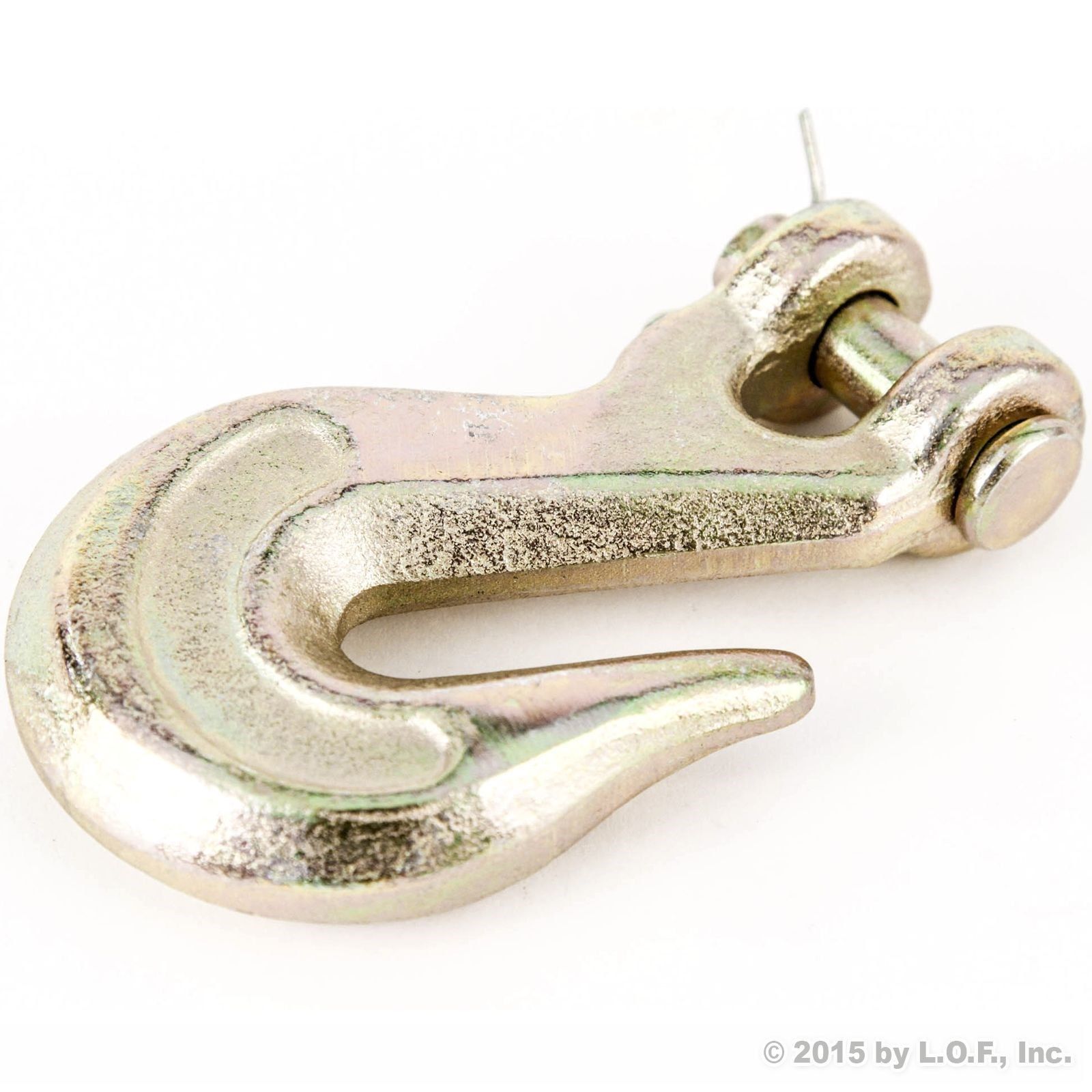Red Hound Auto (1) 3/8 Inches Clevis Grab Hook Towing Grade 70