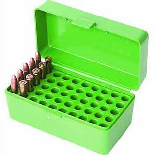 Plano Shot Shell Box, OD Green, Small Plastic Ammo Storage