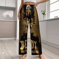 thumbnail image 2 of Bendy And The Ink Machine Womens Comfy Pajama PJ Pants Lounge Pants Sleepwear Drawstring PJ Bottoms Pants, 2 of 7