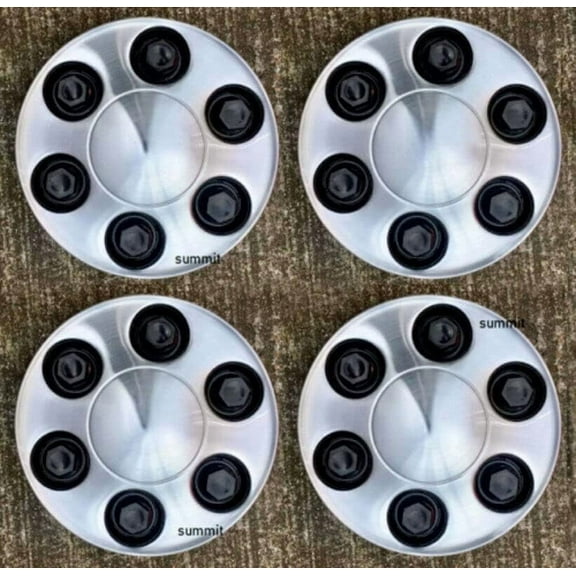 4X Fit Chevy Avalanche Silverado Suburban 1500 Tahoe AVALANCH Wheel Hub Center Cap 9596341 (Silver # 9596341)