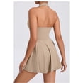 thumbnail image 4 of SKQIT Womens Workout Tennis Dress with Built in Shorts and Bra Athletic Golf Activewear for Exercise, 4 of 7