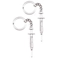 thumbnail image 1 of unbranded 2Ud Colgante De Jeringa Para Llaves Y Con Anillo Para Colgar Seguro Y Fácil De Usar, 1 of 8