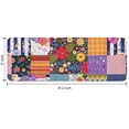 thumbnail image 7 of Pioneer Flower Floral Print Pattern Kitchen Rug Mat,Kitchen Runner Rugs Non Skid Washable,Decorative Kitchen Floor Mats for Kitchen,Sink,Laundry,17"x47.2", 7 of 7