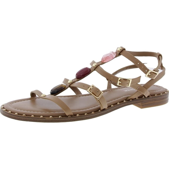 Marc Fisher Women's YESSAH Sandal, Dark Luggage 120, 8