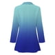 thumbnail image 4 of Pntutb Moda Mujer Traje de negocios Color sólido Costura Plaid Impreso Manga larga Rebeca Abrigo top Pntutb Pntutb-4181, 4 of 4