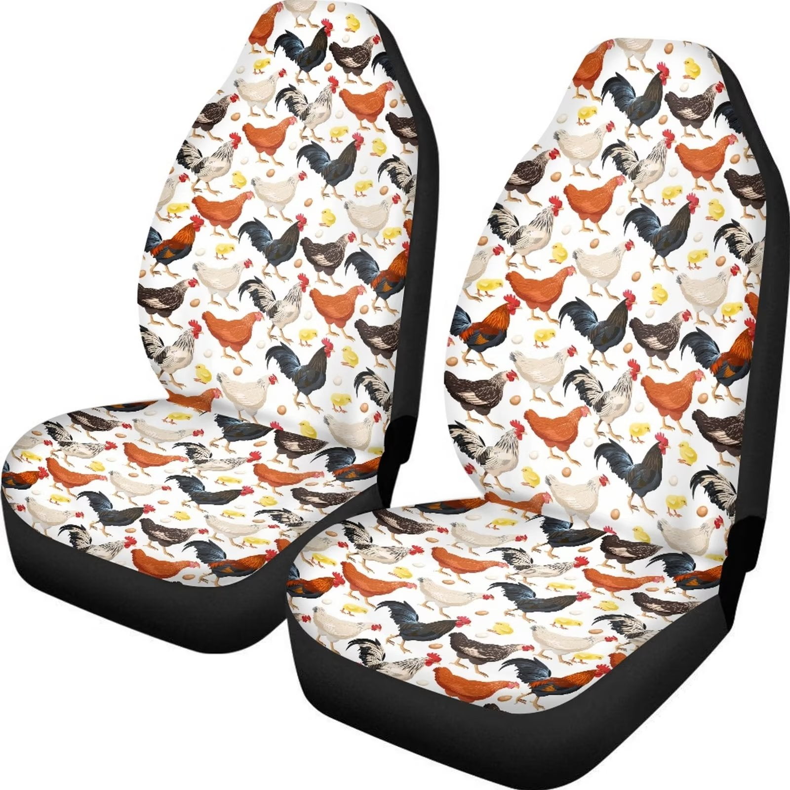 Adorable Chicken Car Seat Covers
