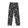 thumbnail image 5 of Goofa Snake Printed Soft Pajama Pants for Men, Wide Leg Comfy Casual Lounge Yoga Pants-X-Large, 5 of 9