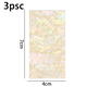 thumbnail image 2 of Bienvenido Papel de uñas Papel de vidrio roto Película de uñas Pegatinas holográficas para uñas Calcomanías de uñas láser Decoración de uñas DIY para mujeres y niñas, 2 of 5