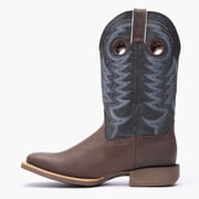 Durango® Rebel Pro™ Denim Blue Western Boot, Belgian Brown And Denim Blue, Size 10(W)