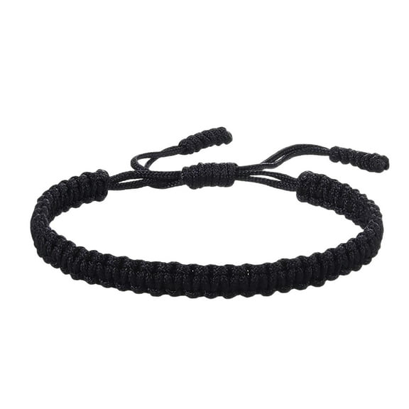 COLORFUL BLING Handmade Tibetan String Bracelet Adjustable Woven Rope Knot Friendship Bracelets For Mens Womens