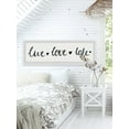 thumbnail image 5 of Marmont Hill Love and Words Framed Wall Art, 5 of 8