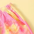 thumbnail image 3 of EnJoCho Fashion Colorful Pants for Little Girls Toddler Baby Kids Girls Boys Tie Dyed Print Pants Casual Trouser Clothes, 3 of 7