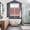 Red, variant on Western Texas Star Retro Kitchen Curtains Window Panels, Country Vintage Red Beige Plaid Insulated Window Treatment Curtain, Grommet Curtains for Bedroom/Living Room/Bathroom, 2 Piece 42"Wx54"L