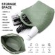 thumbnail image 4 of Bolso tejido para mujer, bolso de mano de cuero vegano, bolso grande de viaje de playa de verano y bolso de hombro retro hecho a mano, 4 of 5