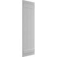 thumbnail image 2 of Ekena Millwork 16 1/8"W x 28"H True Fit PVC Three Board Joined Board-n-Batten Shutters, Primed (Per Pair - Hardware Not Included), 2 of 9