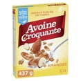 thumbnail image 2 of Oatmeal Crisp Breakfast Cereal, Almond, High Fibre and Whole Grains, 437 g, 2 of 6