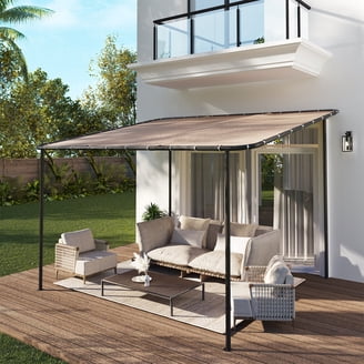 Backyard Discovery 16 X 12 Stratford Metal Steel Pergola with Soft