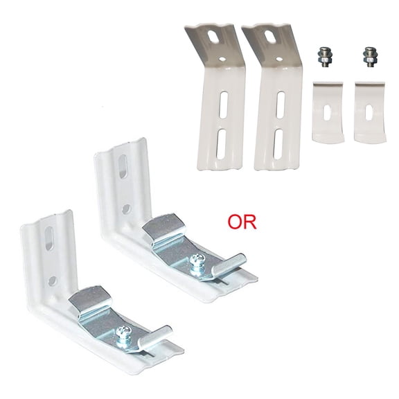 Giaone Vertical Blinds Mounting Bracket for Shutters Headrails Easy to Install Remove