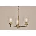 thumbnail image 2 of 44029NBR Kichler Lighting Winslow - 3 light Mini Chandelier - 15.25 inches tall by 18 inches wide-Natural Brass Finish    -Traditional Installation, 2 of 9