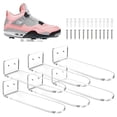 thumbnail image 2 of Plastic floating shoe display rack, sports shoe wall-mounted rack, 2 of 5