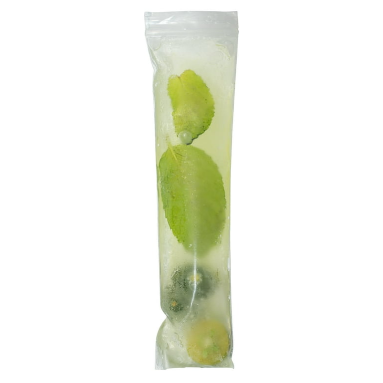 Bag Tek 8 inch Clear Plastic Zip Snack Bags, 100 Resealable Zip Bags - Freezable, Single Zipper, Disposable, for Snacks and Treats - Restaurantware