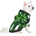 thumbnail image 2 of Haiem Palm Greenery for Winter Dog Hoodie Sweatshirts with Pockets Warm Dog Clothes for Small Dogs Chihuahua-X-Small, 2 of 7