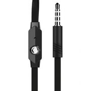 Quality Earbuds High Bass Treble Aluminum Headphones Mic Headset Call Red/Black