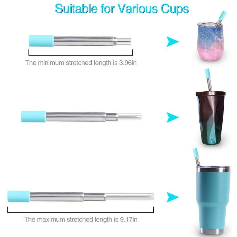 Two-color foldable silicone straw